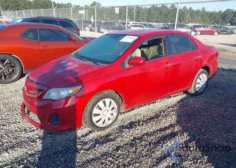 2013 Toyota Corolla Le из США, поврежденный, VIN 5YFBU4EE1DP109331